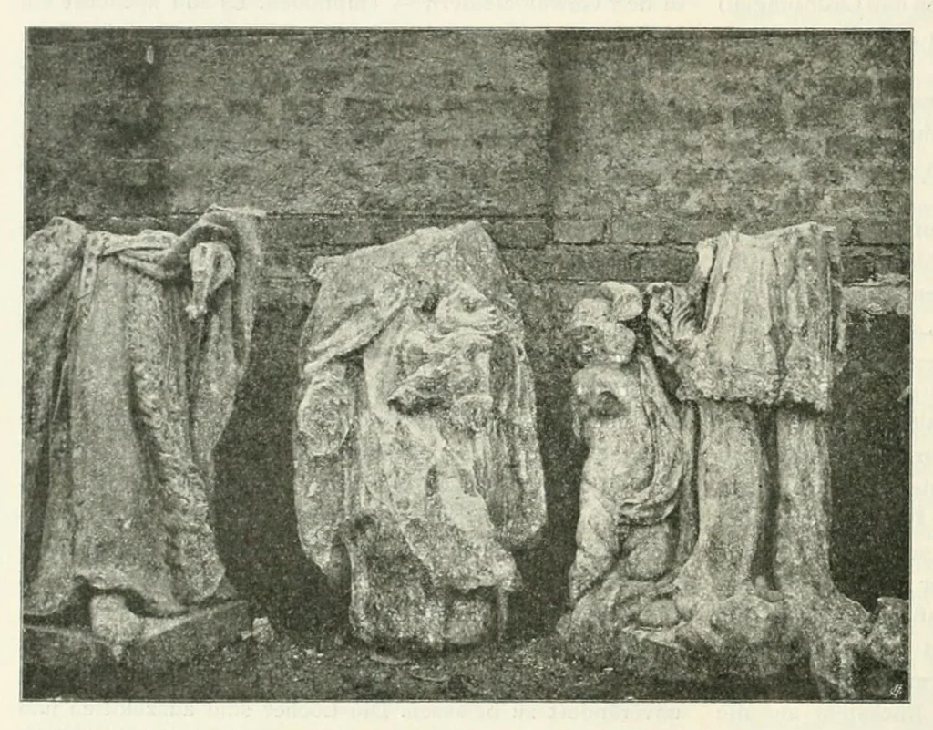 An illustration from Mitteilungen der K.K. Zentral-Kommission für Erforschung und Erhaltung Kunst- und Historischen Denkmale, 1903, leaf 114
