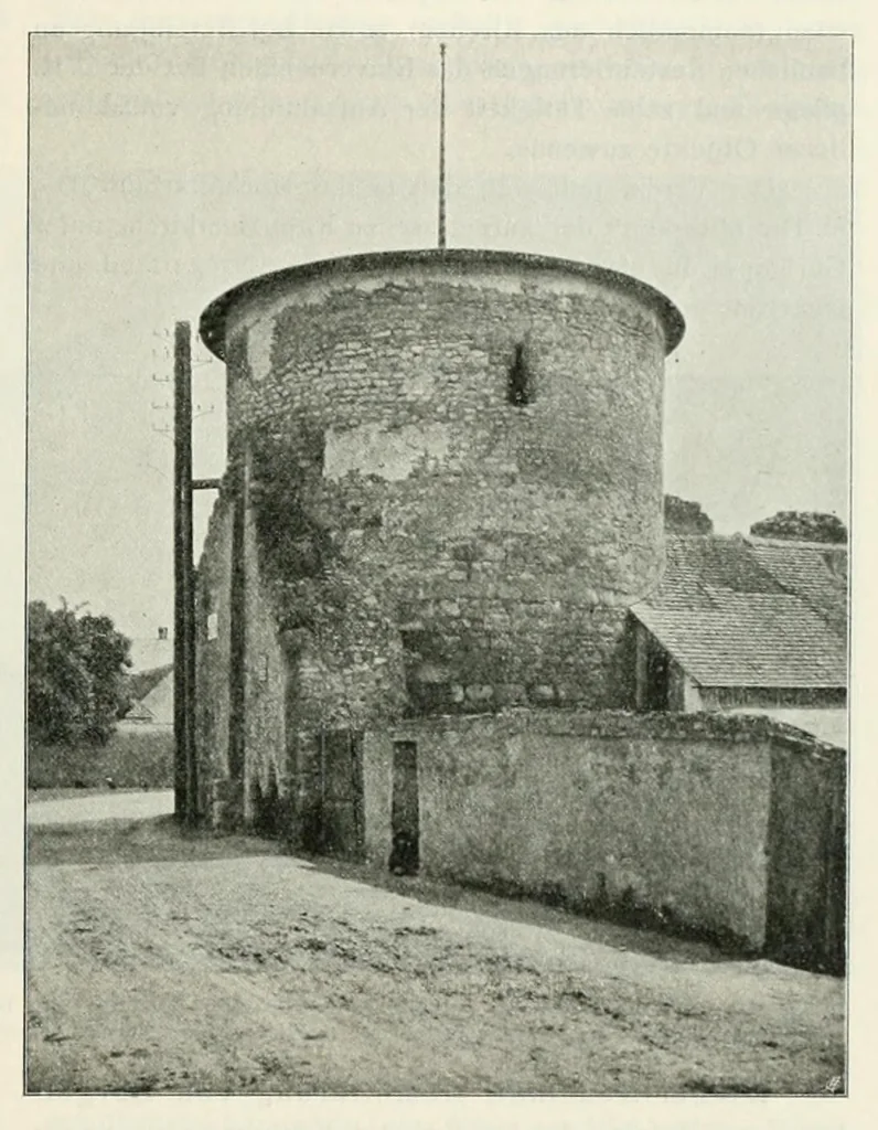 An illustration from Mitteilungen der K.K. Zentral-Kommission für Erforschung und Erhaltung Kunst- und Historischen Denkmale, 1903, leaf 125