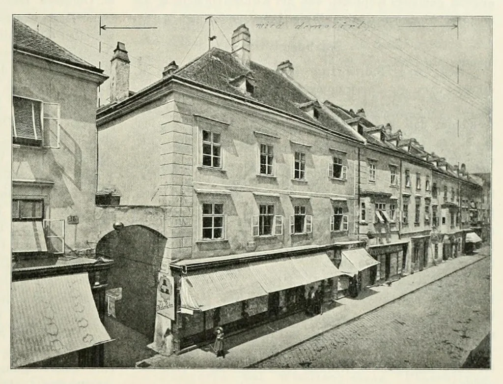 An illustration from Mitteilungen der K.K. Zentral-Kommission für Erforschung und Erhaltung Kunst- und Historischen Denkmale, 1903, leaf 127