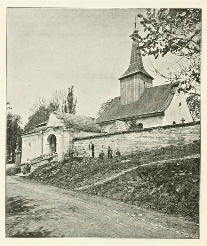 An illustration from Mitteilungen der K.K. Zentral-Kommission für Erforschung und Erhaltung Kunst- und Historischen Denkmale, 1903, leaf 136