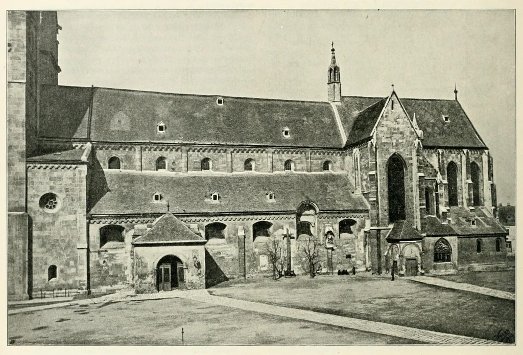 An illustration from Mitteilungen der K.K. Zentral-Kommission für Erforschung und Erhaltung Kunst- und Historischen Denkmale, 1903, leaf 156