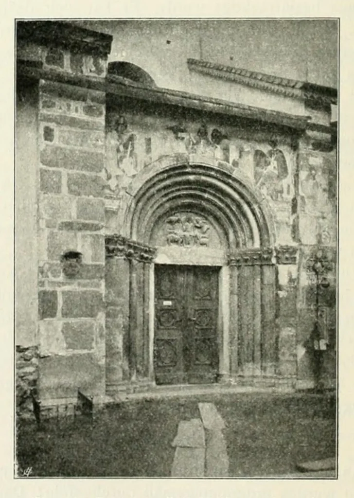 An illustration from Mitteilungen der K.K. Zentral-Kommission für Erforschung und Erhaltung Kunst- und Historischen Denkmale, 1903, leaf 196