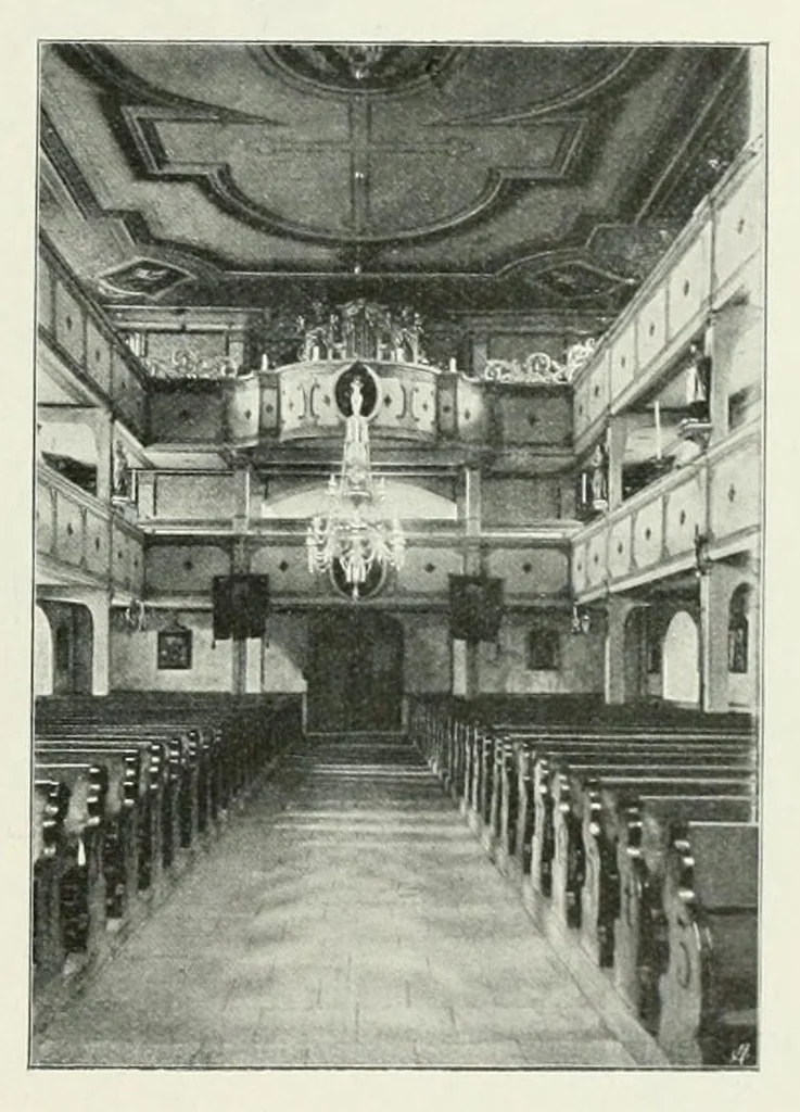 An illustration from Mitteilungen der K.K. Zentral-Kommission für Erforschung und Erhaltung Kunst- und Historischen Denkmale, 1903, leaf 57
