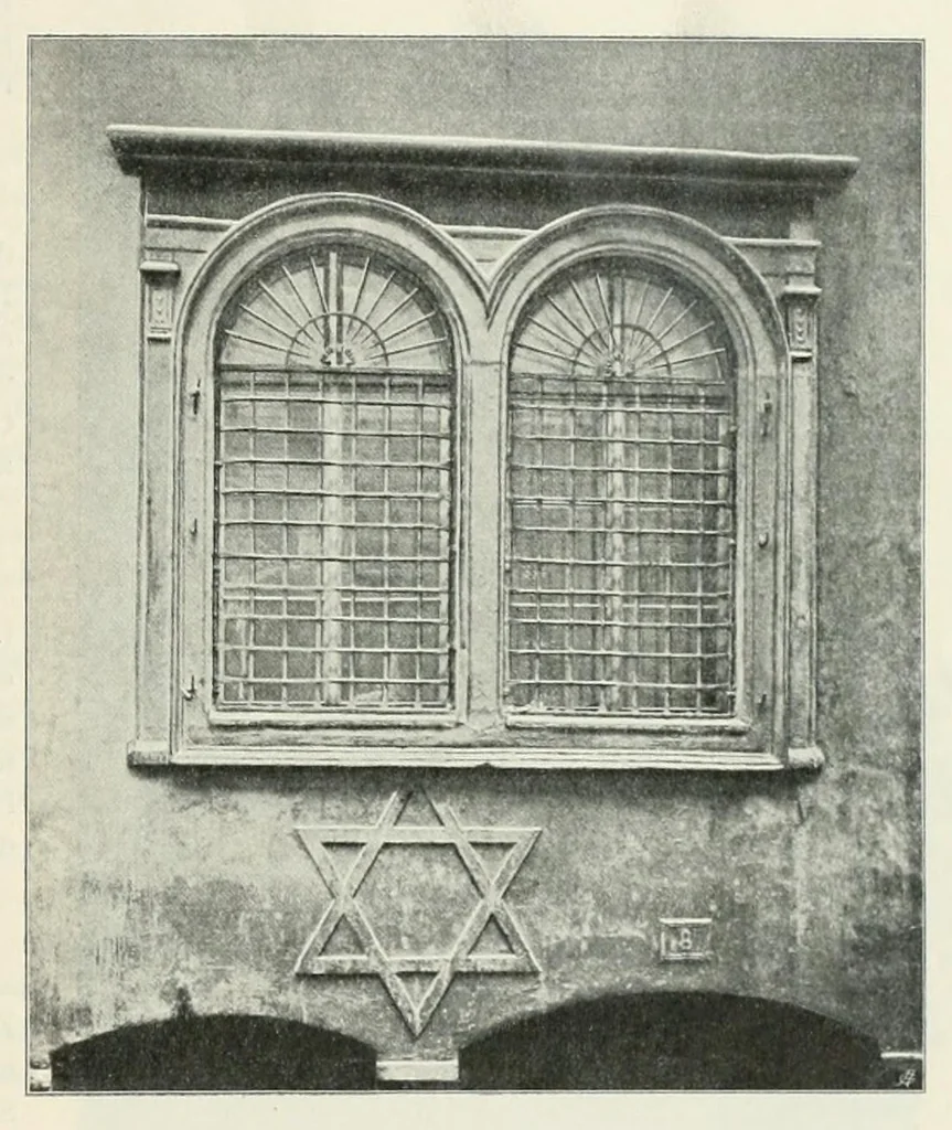 An illustration from Mitteilungen der K.K. Zentral-Kommission für Erforschung und Erhaltung Kunst- und Historischen Denkmale, 1903, leaf 73