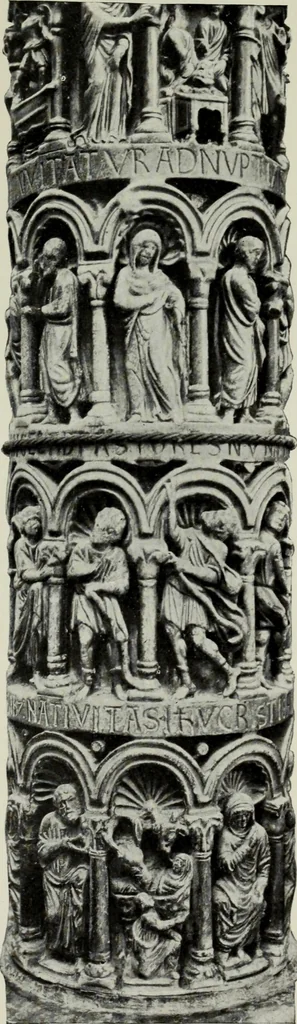 An illustration from Mittelalterliche Plastik in Venedig, 1903, leaf 14