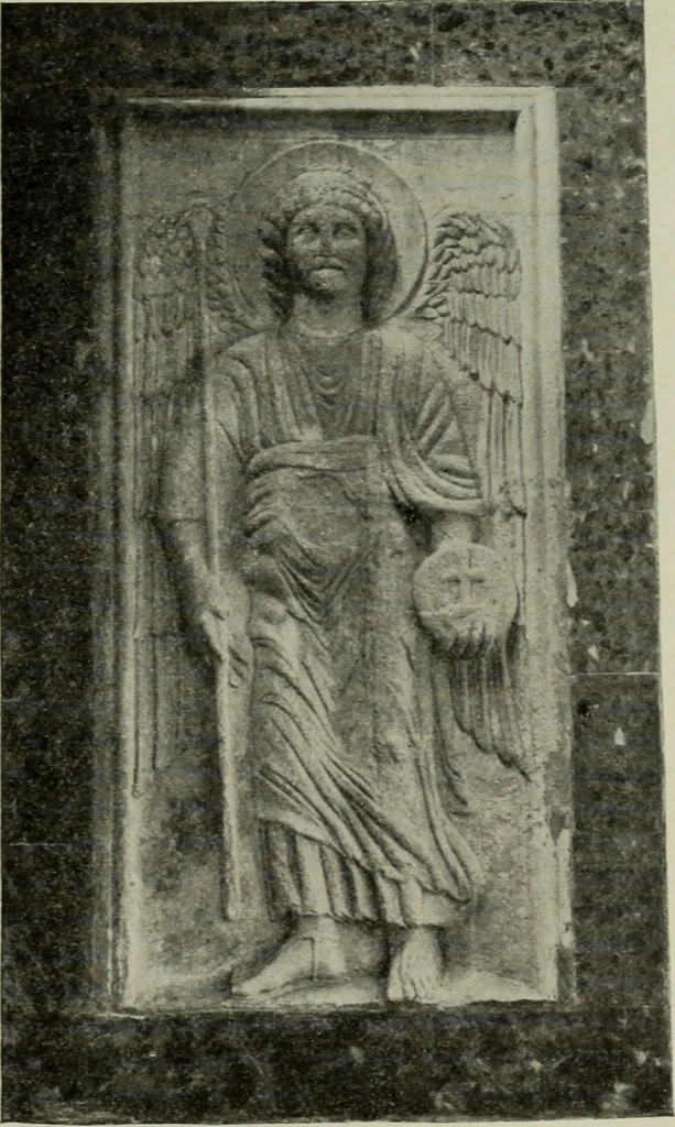 An illustration from Mittelalterliche Plastik in Venedig, 1903, leaf 160