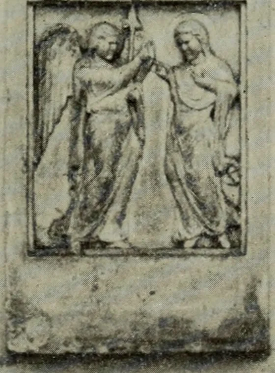 An illustration from Mittelalterliche Plastik in Venedig, 1903, leaf 164