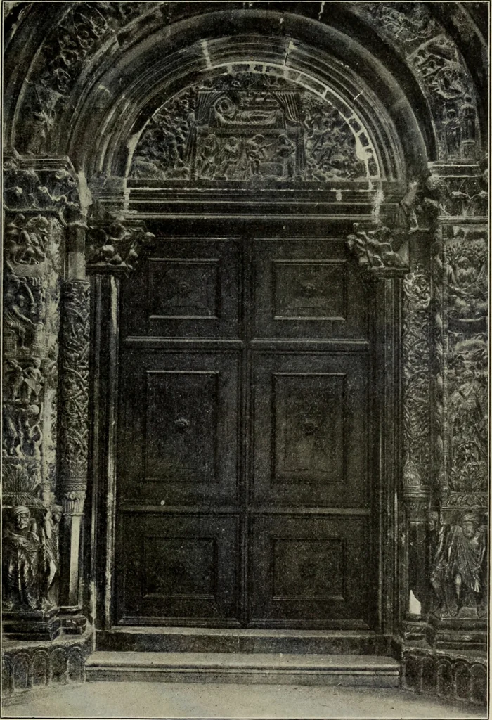 An illustration from Mittelalterliche Plastik in Venedig, 1903, leaf 224