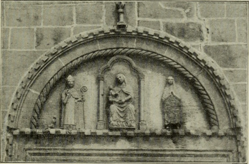 An illustration from Mittelalterliche Plastik in Venedig, 1903, leaf 238