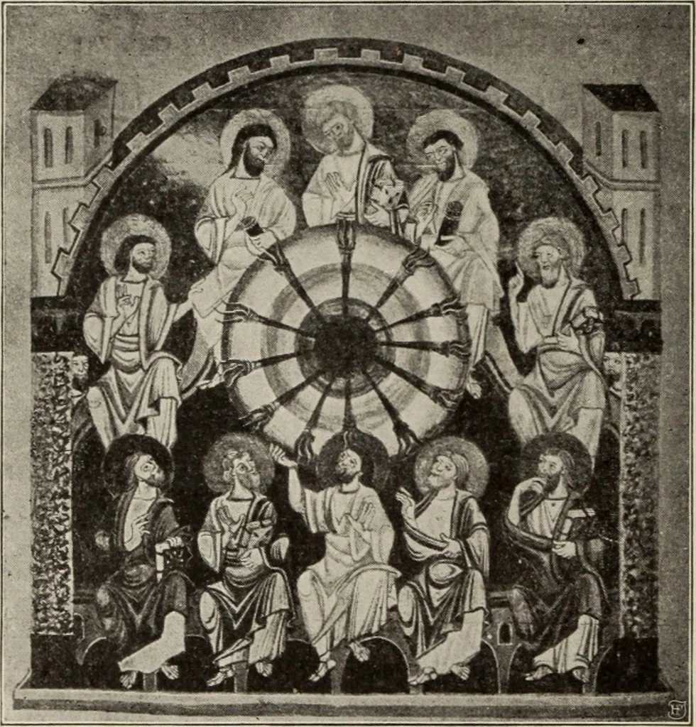 An illustration from Mittelalterliche Plastik in Venedig, 1903, leaf 299