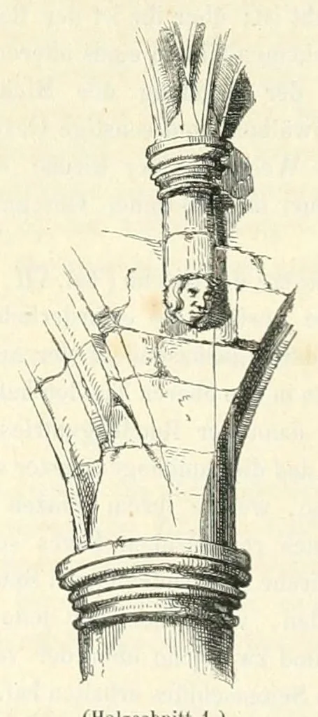 An illustration from Mittheilungen der K.K. Central-Commission zur Erforschung und Erhaltung der Baudenkmale, 1856, leaf 135