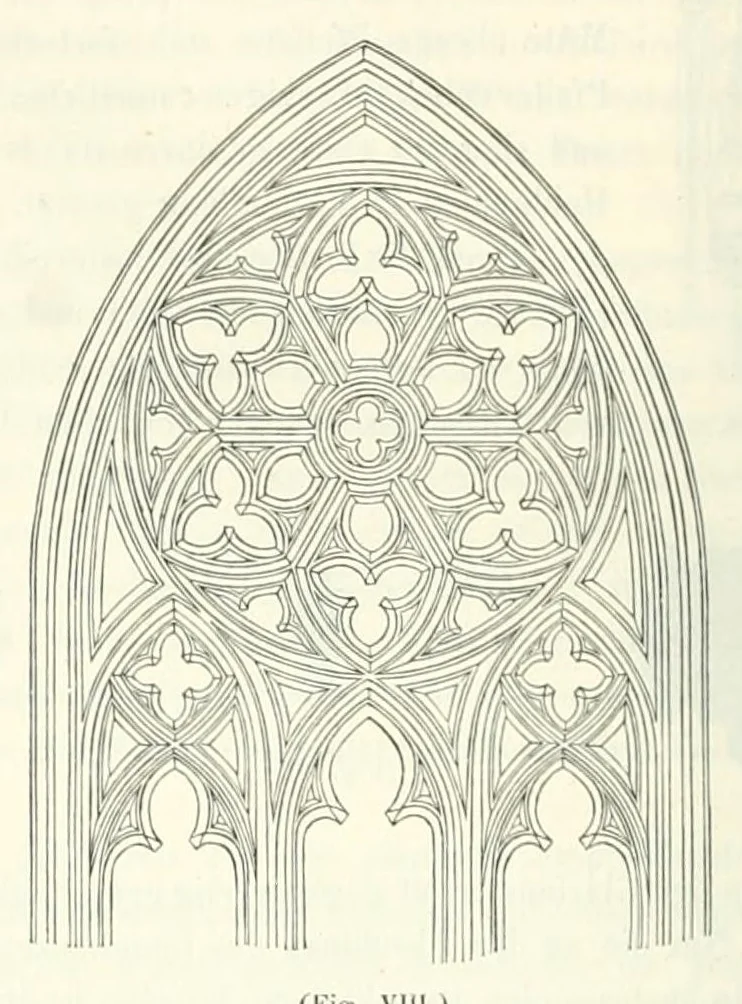 An illustration from Mittheilungen der K.K. Central-Commission zur Erforschung und Erhaltung der Baudenkmale, 1856, leaf 184