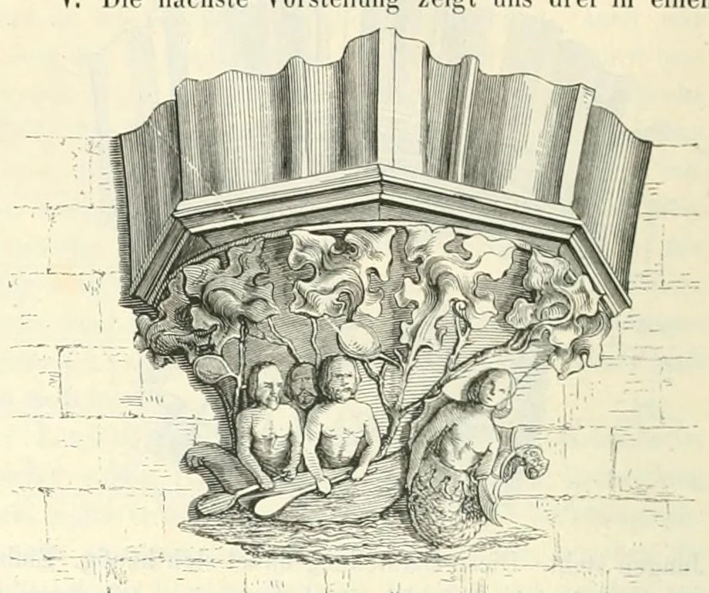 An illustration from Mittheilungen der K.K. Central-Commission zur Erforschung und Erhaltung der Baudenkmale, 1856, leaf 20