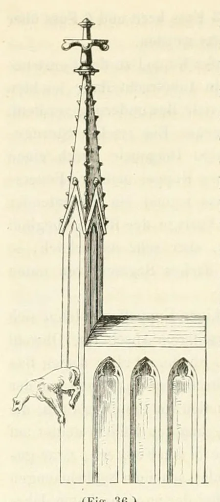 An illustration from Mittheilungen der K.K. Central-Commission zur Erforschung und Erhaltung der Baudenkmale, 1856, leaf 257