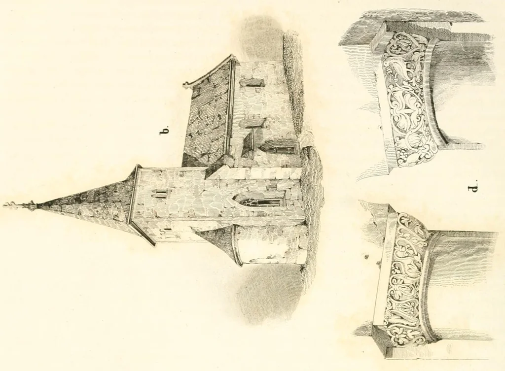 An illustration from Mittheilungen der K.K. Central-Commission zur Erforschung und Erhaltung der Baudenkmale, 1856, leaf 262