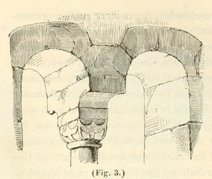 An illustration from Mittheilungen der K.K. Central-Commission zur Erforschung und Erhaltung der Baudenkmale, 1856, leaf 264