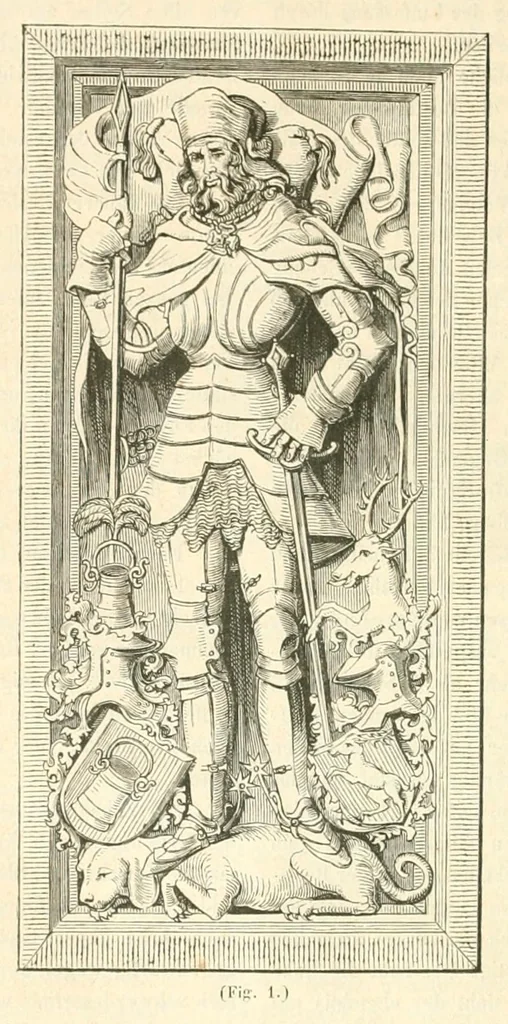 An illustration from Mittheilungen der K.K. Central-Commission zur Erforschung und Erhaltung der Baudenkmale, 1856, leaf 288