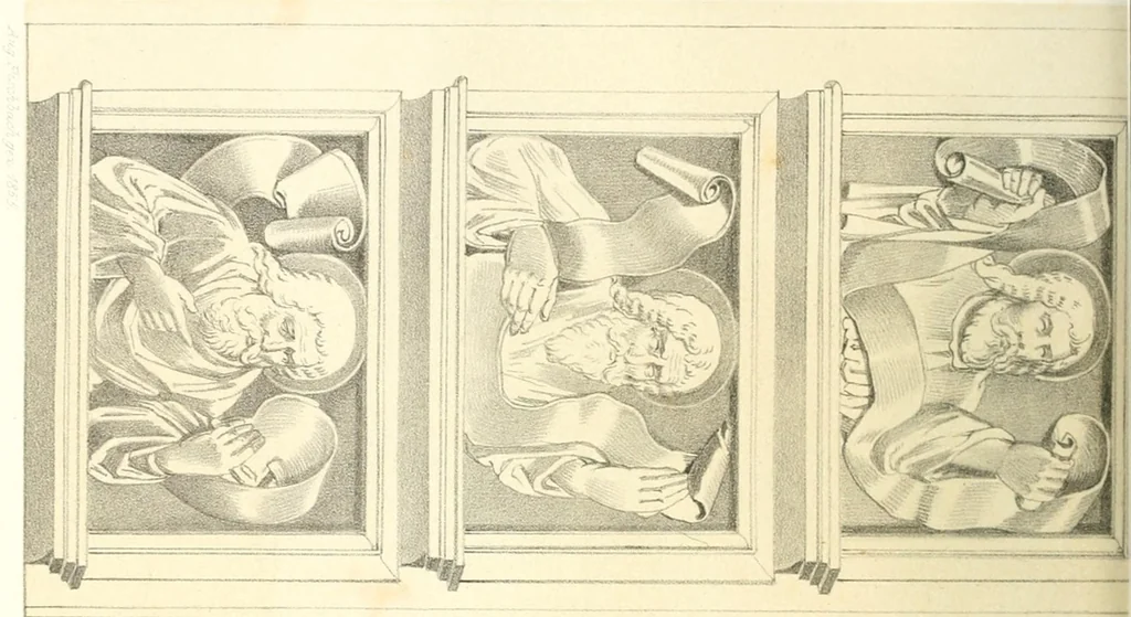 An illustration from Mittheilungen der K.K. Central-Commission zur Erforschung und Erhaltung der Baudenkmale, 1856, leaf 60