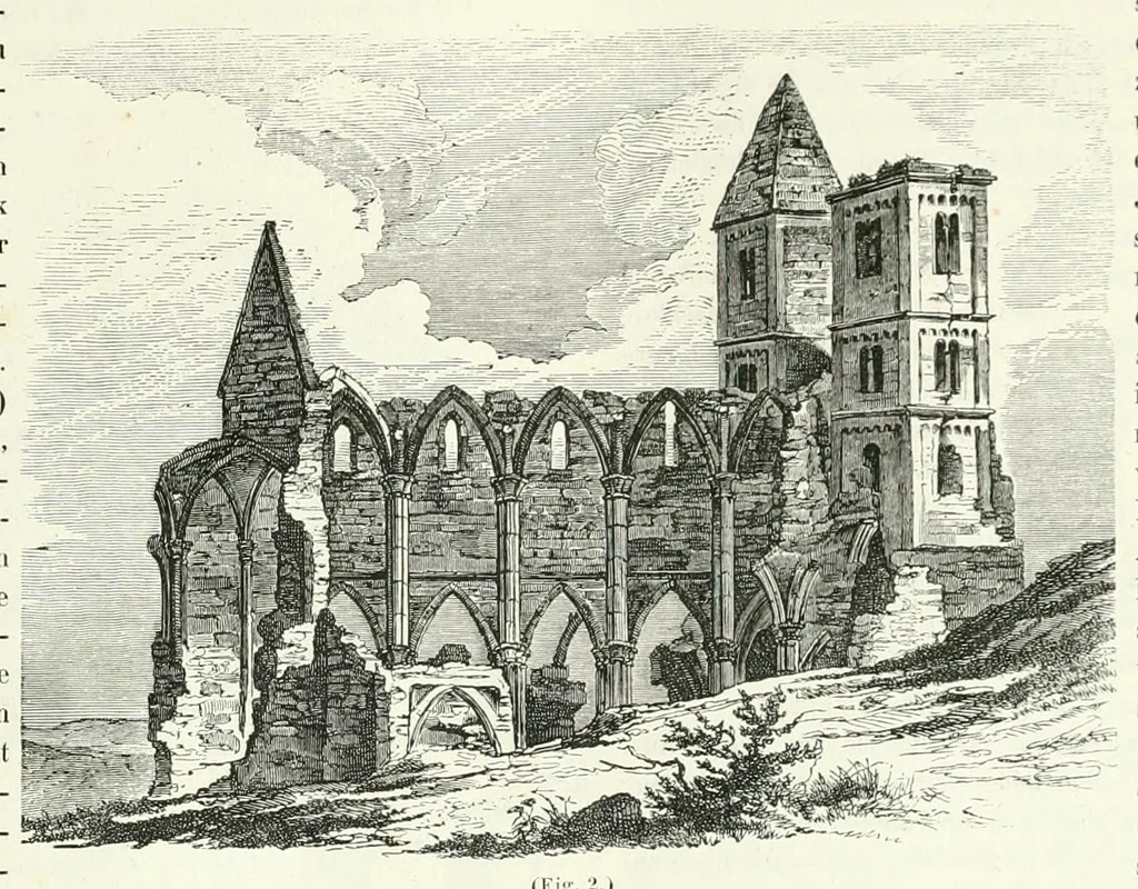 An illustration from Mittheilungen der K.K. Central-Commission zur Erforschung und Erhaltung der Baudenkmale, 1856, leaf 123