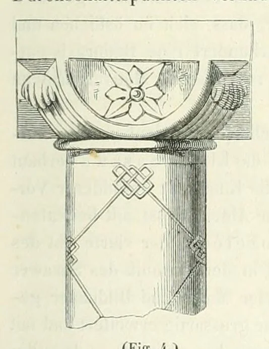 An illustration from Mittheilungen der K.K. Central-Commission zur Erforschung und Erhaltung der Baudenkmale, 1856, leaf 179