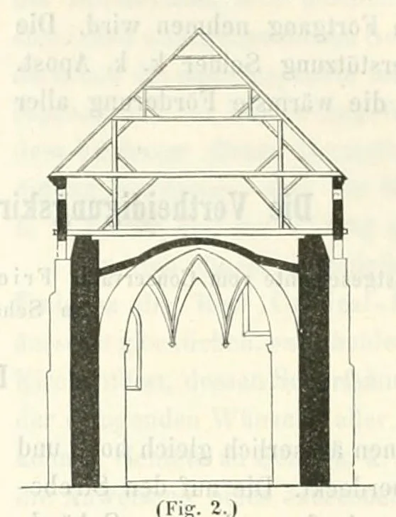 An illustration from Mittheilungen der K.K. Central-Commission zur Erforschung und Erhaltung der Baudenkmale, 1856, leaf 254