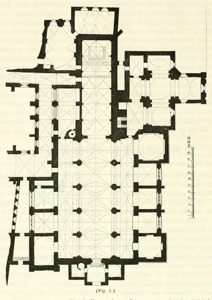 An illustration from Mittheilungen der K.K. Central-Commission zur Erforschung und Erhaltung der Baudenkmale, 1856, leaf 30