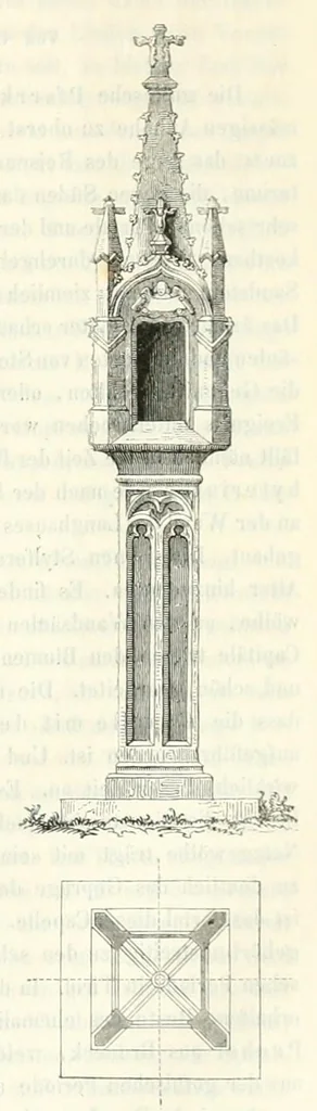 An illustration from Mittheilungen der K.K. Central-Commission zur Erforschung und Erhaltung der Baudenkmale, 1856, leaf 357