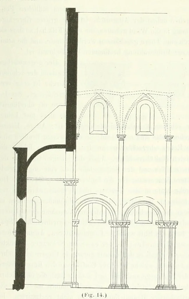 An illustration from Mittheilungen der K.K. Central-Commission zur Erforschung und Erhaltung der Baudenkmale, 1856, leaf 51