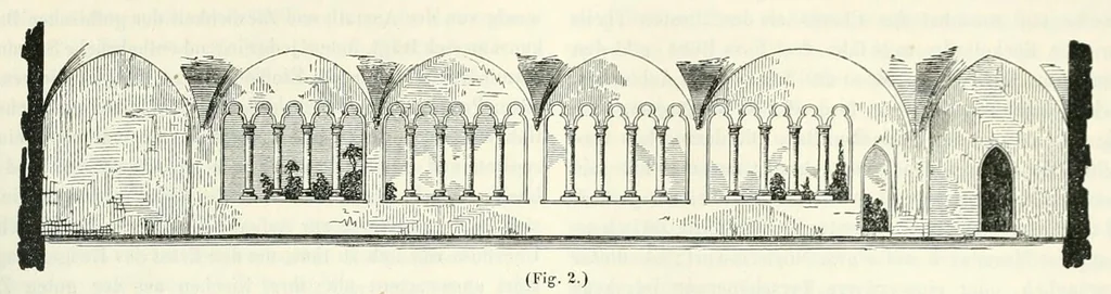 An illustration from Mittheilungen der K.K. Central-Commission zur Erforschung und Erhaltung der Baudenkmale, 1856, leaf 75