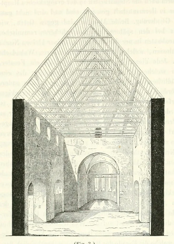 An illustration from Mittheilungen der K.K. Central-Commission zur Erforschung und Erhaltung der Baudenkmale, 1856, leaf 80