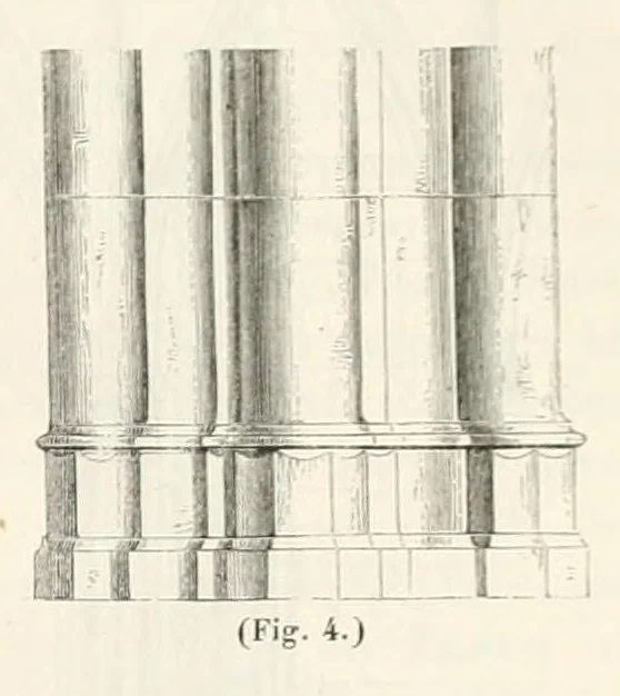 An illustration from Mittheilungen der K.K. Central-Commission zur Erforschung und Erhaltung der Baudenkmale, 1856, leaf 137