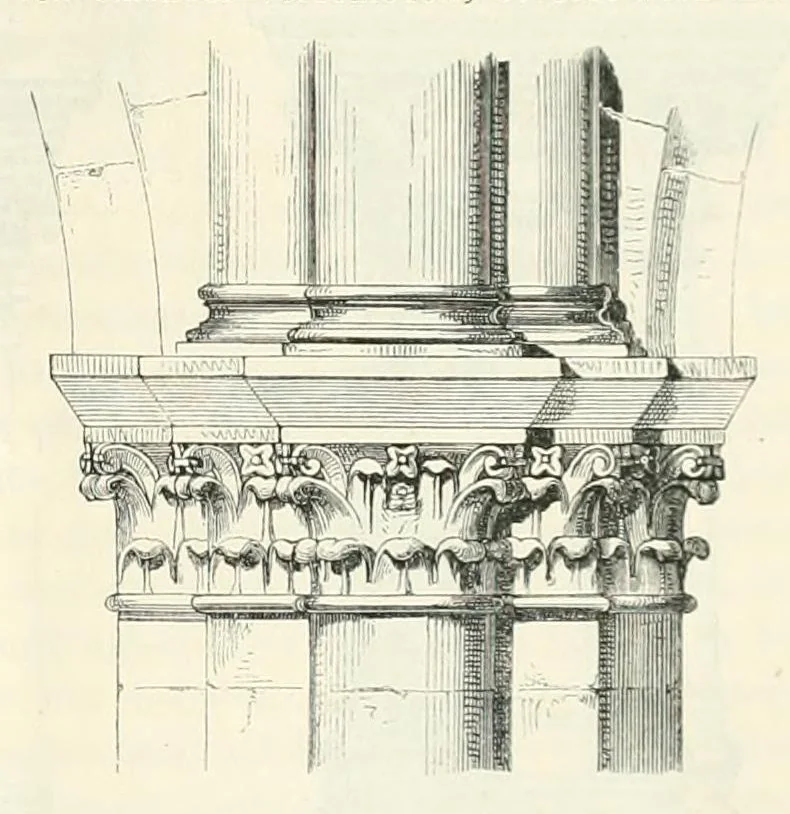An illustration from Mittheilungen der K.K. Central-Commission zur Erforschung und Erhaltung der Baudenkmale, 1856, leaf 259