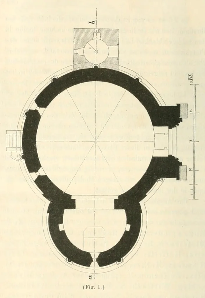 An illustration from Mittheilungen der K.K. Central-Commission zur Erforschung und Erhaltung der Baudenkmale, 1856, leaf 296