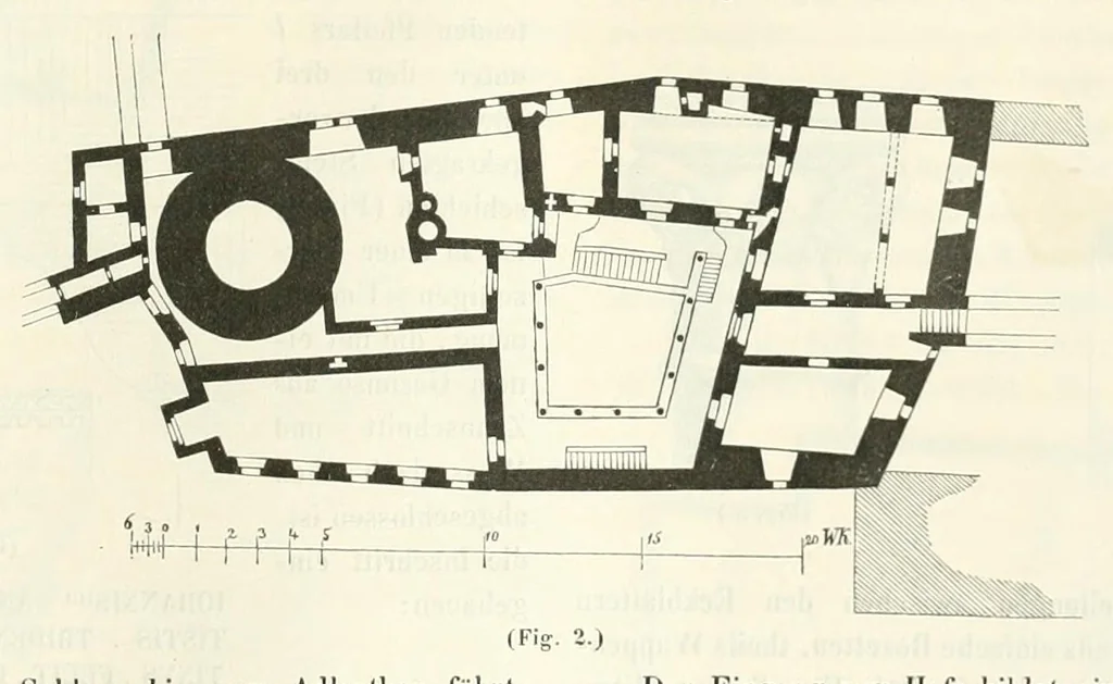 An illustration from Mittheilungen der K.K. Central-Commission zur Erforschung und Erhaltung der Baudenkmale, 1856, leaf 115