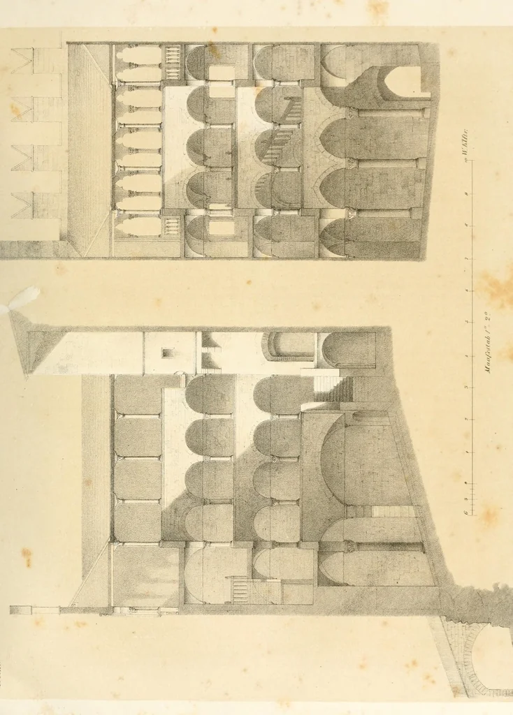 An illustration from Mittheilungen der K.K. Central-Commission zur Erforschung und Erhaltung der Baudenkmale, 1856, leaf 119