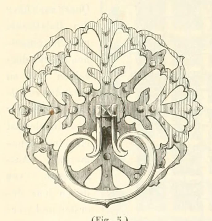 An illustration from Mittheilungen der K.K. Central-Commission zur Erforschung und Erhaltung der Baudenkmale, 1856, leaf 122
