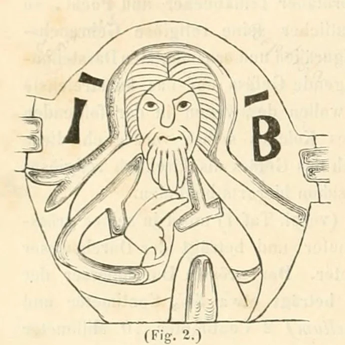 An illustration from Mittheilungen der K.K. Central-Commission zur Erforschung und Erhaltung der Baudenkmale, 1856, leaf 20