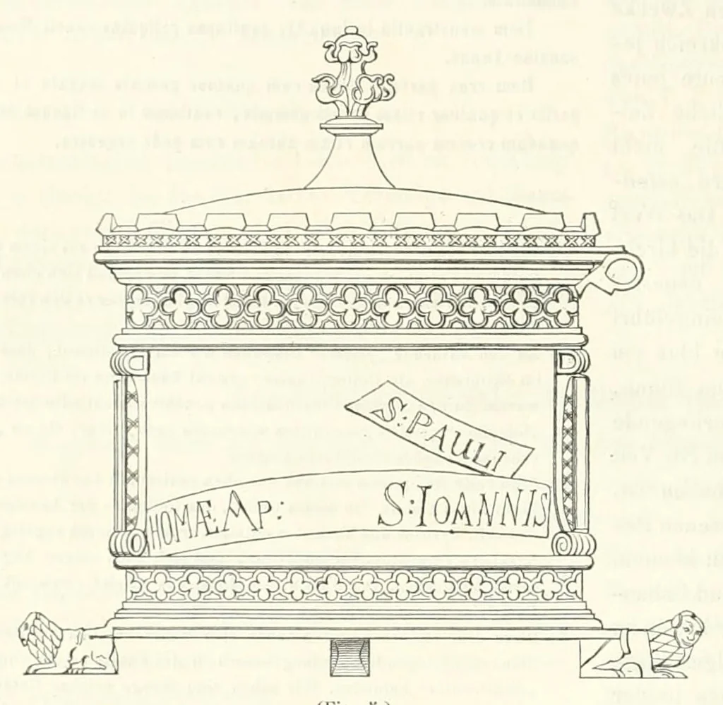 An illustration from Mittheilungen der K.K. Central-Commission zur Erforschung und Erhaltung der Baudenkmale, 1856, leaf 300