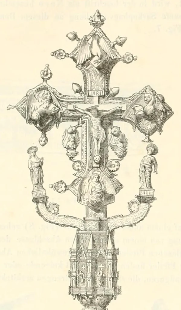 An illustration from Mittheilungen der K.K. Central-Commission zur Erforschung und Erhaltung der Baudenkmale, 1856, leaf 320