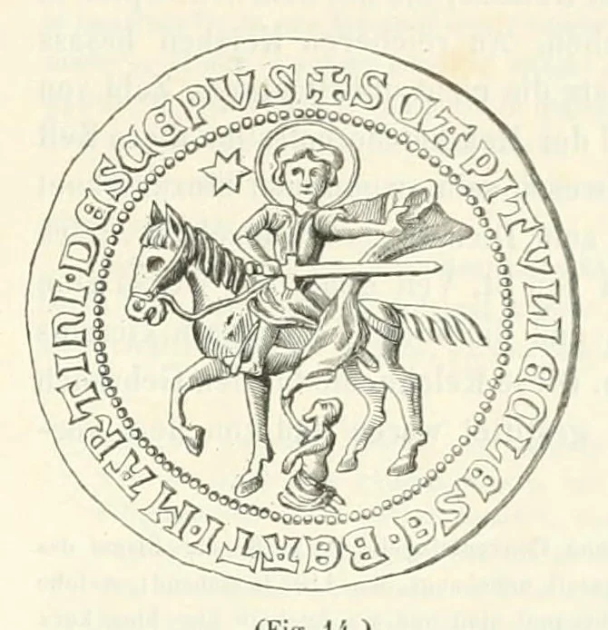 An illustration from Mittheilungen der K.K. Central-Commission zur Erforschung und Erhaltung der Baudenkmale, 1856, leaf 331