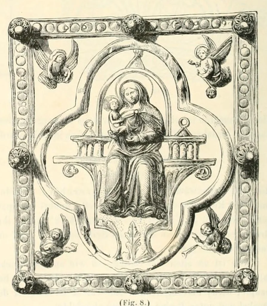 An illustration from Mittheilungen der K.K. Central-Commission zur Erforschung und Erhaltung der Baudenkmale, 1856, leaf 358