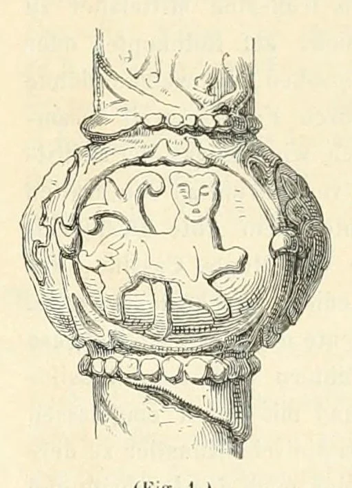 An illustration from Mittheilungen der K.K. Central-Commission zur Erforschung und Erhaltung der Baudenkmale, 1856, leaf 59
