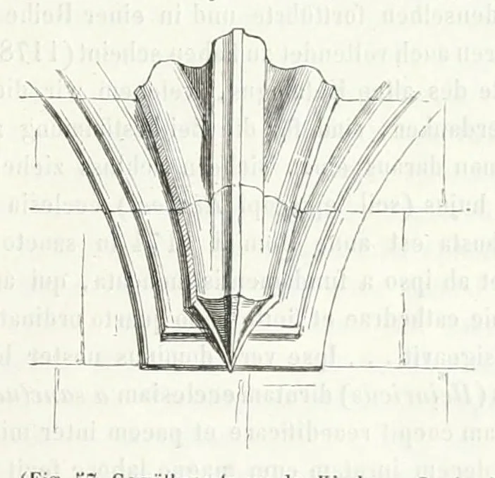 An illustration from Mittheilungen der K.K. Central-Commission zur Erforschung und Erhaltung der Baudenkmale, 1856, leaf 103