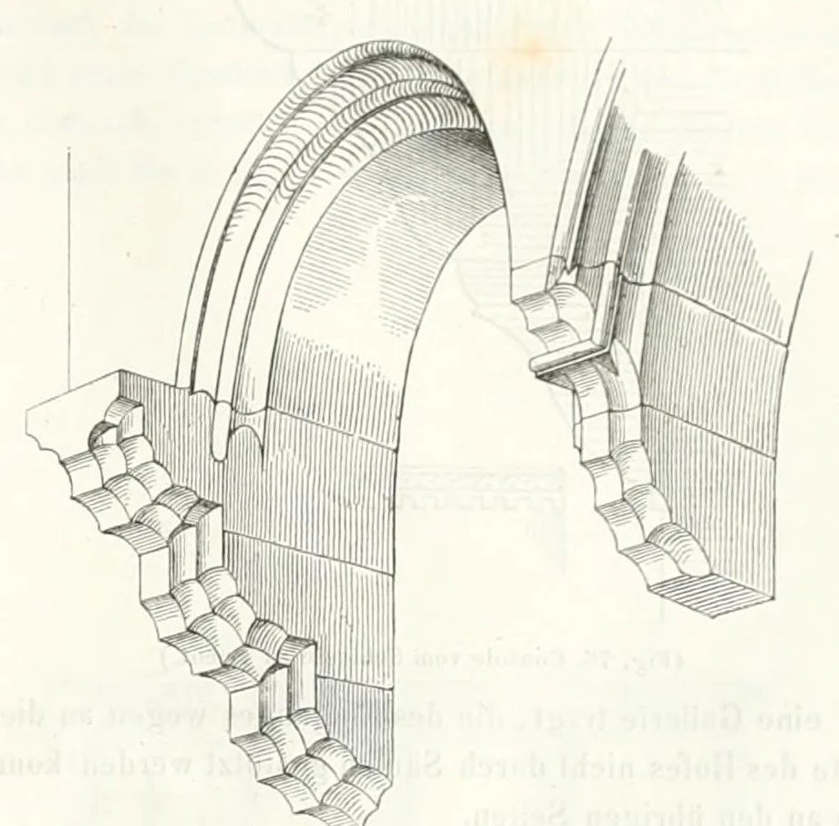 An illustration from Mittheilungen der K.K. Central-Commission zur Erforschung und Erhaltung der Baudenkmale, 1856, leaf 159