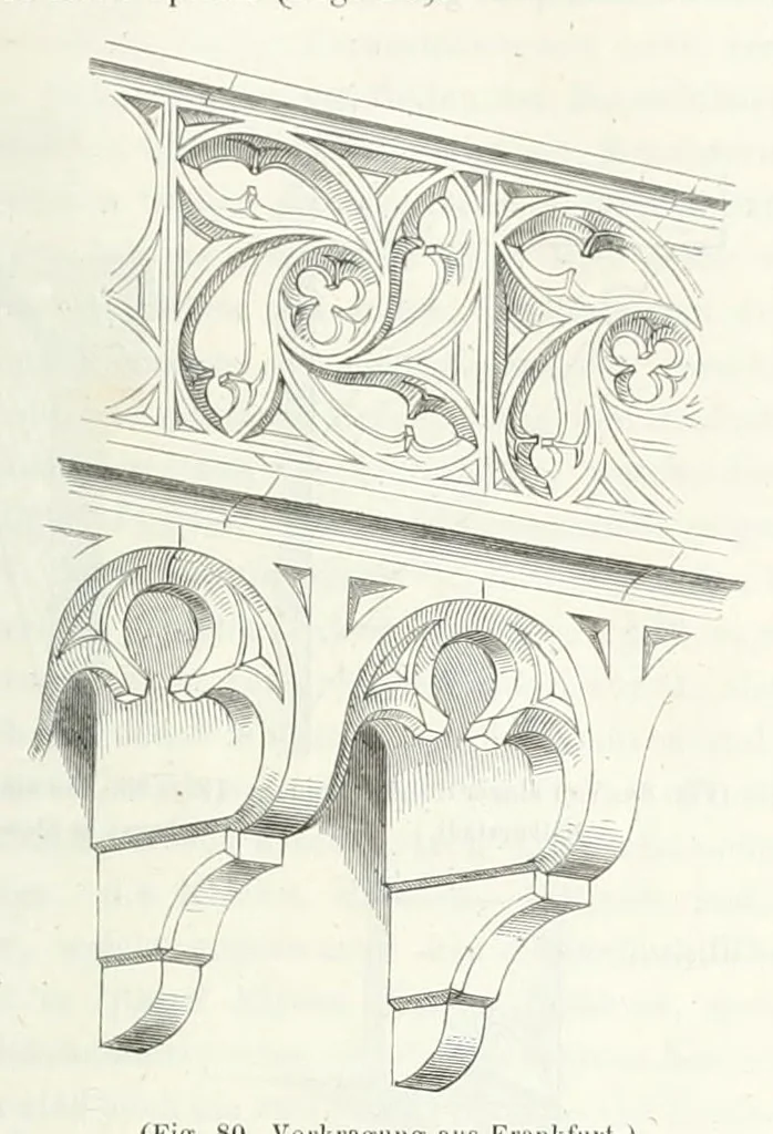 An illustration from Mittheilungen der K.K. Central-Commission zur Erforschung und Erhaltung der Baudenkmale, 1856, leaf 161