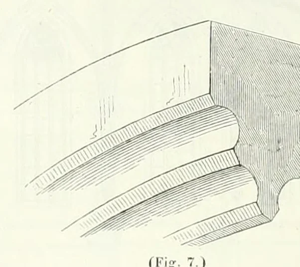 An illustration from Mittheilungen der K.K. Central-Commission zur Erforschung und Erhaltung der Baudenkmale, 1856, leaf 224