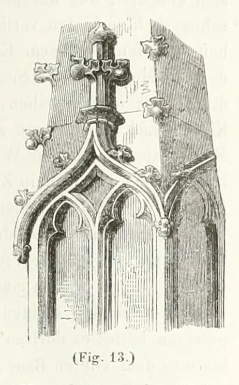 An illustration from Mittheilungen der K.K. Central-Commission zur Erforschung und Erhaltung der Baudenkmale, 1856, leaf 227