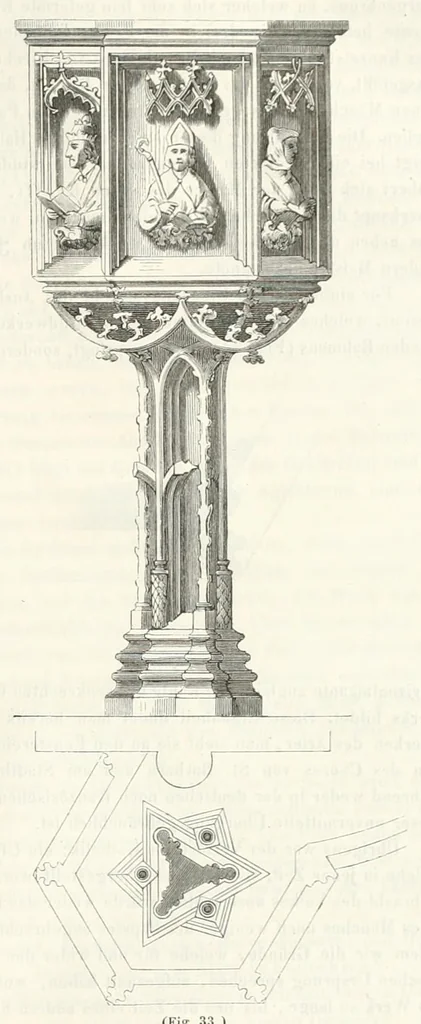 An illustration from Mittheilungen der K.K. Central-Commission zur Erforschung und Erhaltung der Baudenkmale, 1856, leaf 283