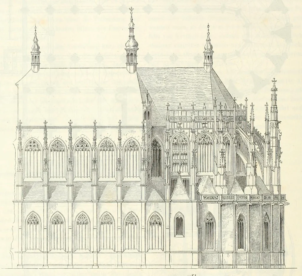 An illustration from Mittheilungen der K.K. Central-Commission zur Erforschung und Erhaltung der Baudenkmale, 1856, leaf 306