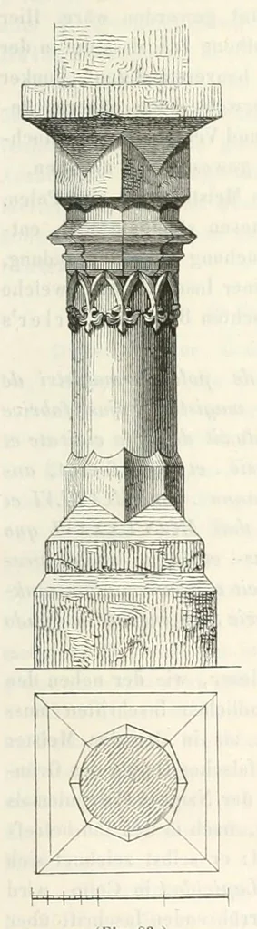 An illustration from Mittheilungen der K.K. Central-Commission zur Erforschung und Erhaltung der Baudenkmale, 1856, leaf 345